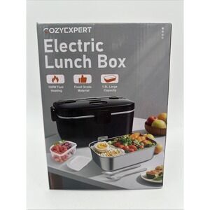 Electric-Lunch-Box-Heated-Food-Warmer 100W Heating Lunchbox for 1.8L NIB‎